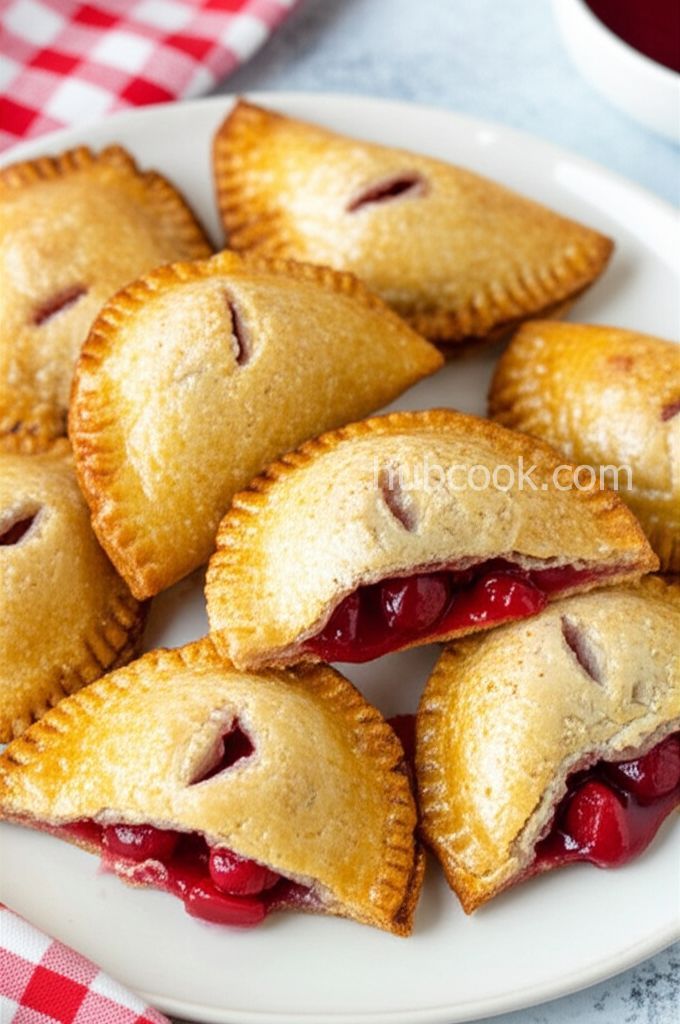 Mini Air Fryer Cherry Hand Pies