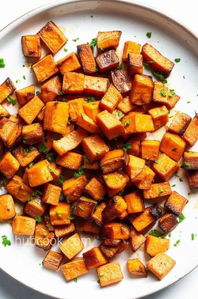 Onion Roasted Sweet Potatoes