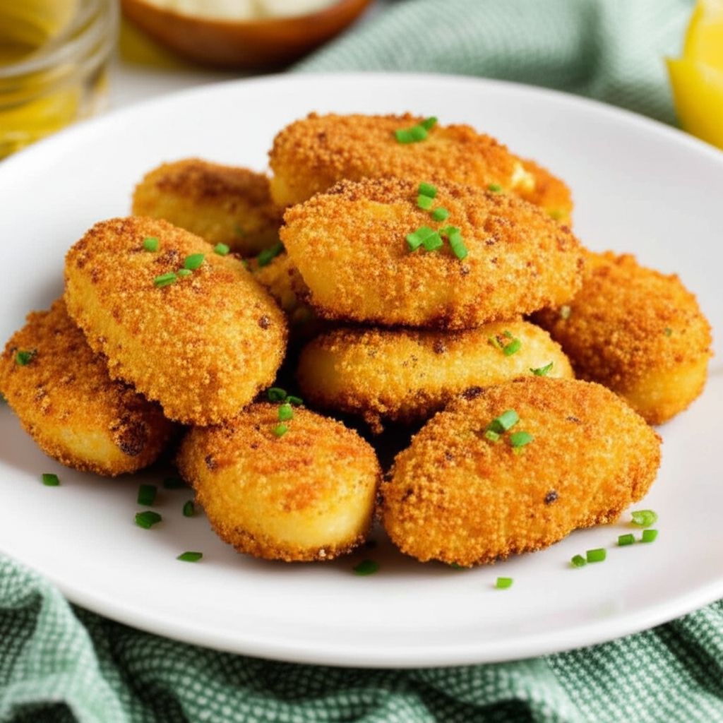 Panko-Breaded Fried Razor Clams