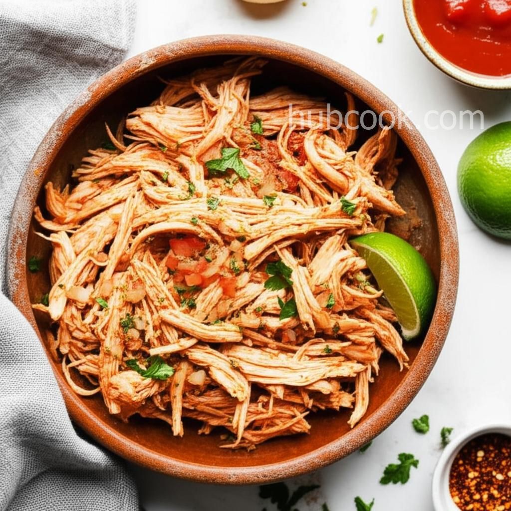 Sarah's Easy Shredded Chicken Taco Filling