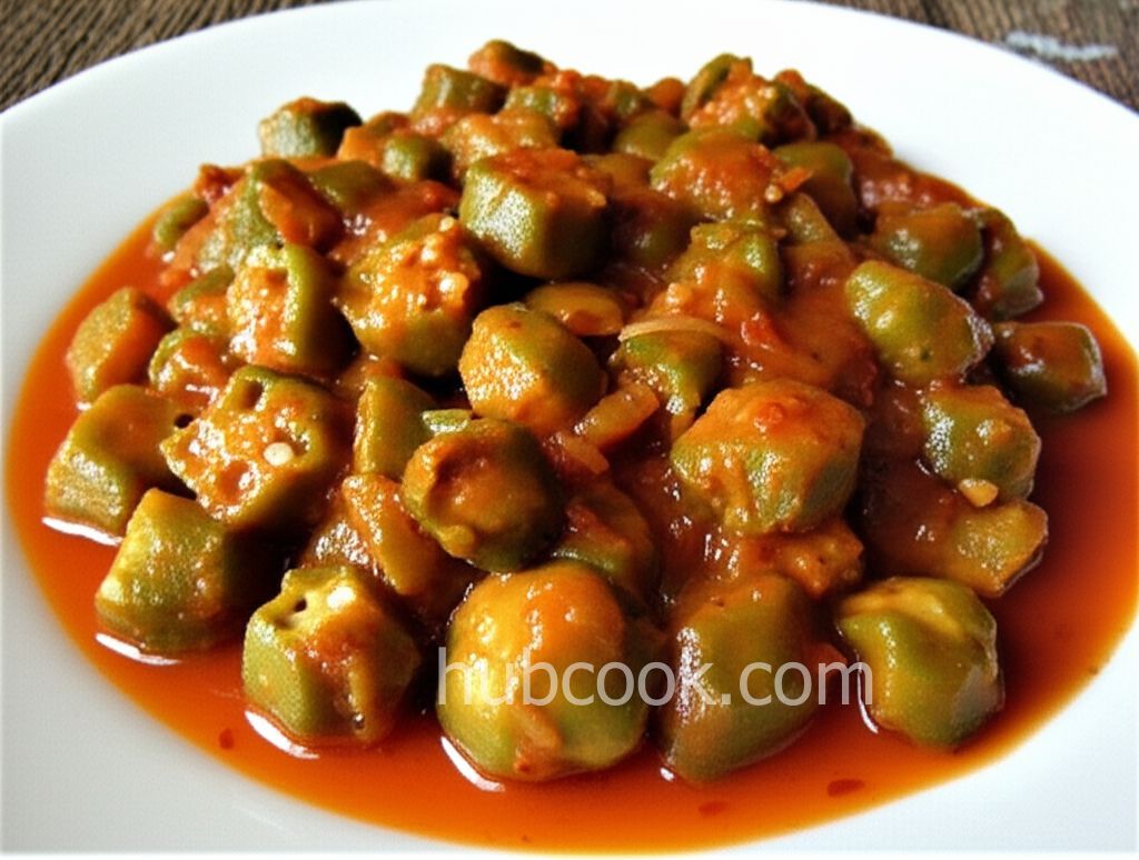 Stewed Okra with Tomatoes