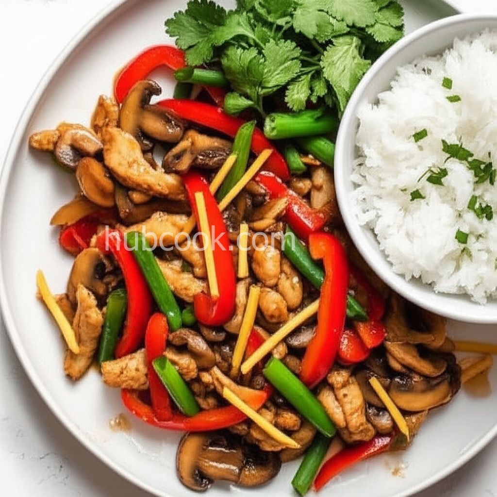 Thai Ginger Chicken (Gai Pad King)