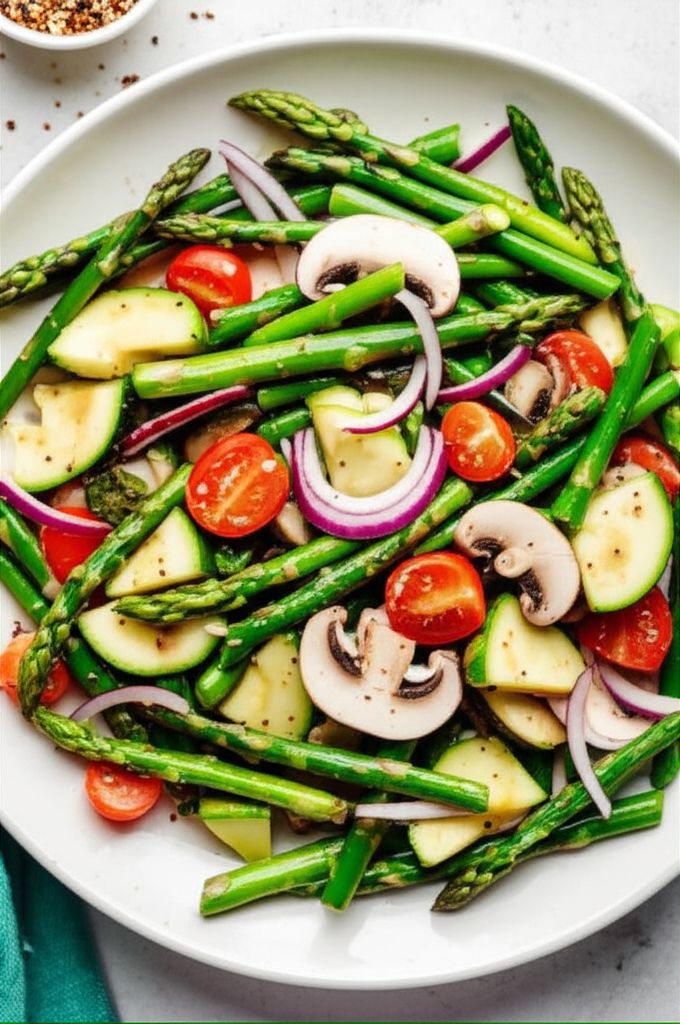 Asparagus Avocado Medley Evonne Style
