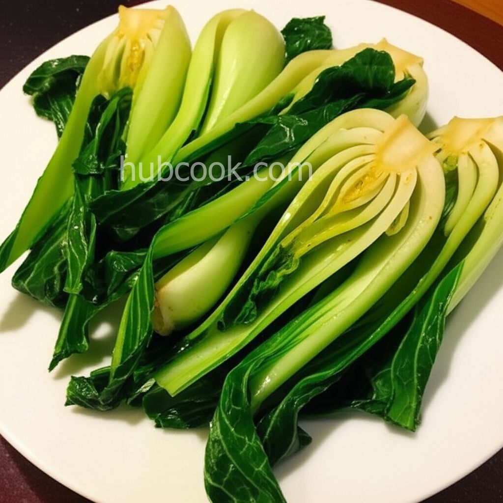 Balsamic Vinegar and Ginger Bok Choy