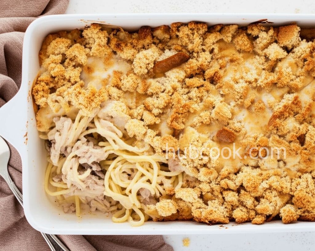 Best Tuna Noodle Casserole from Scratch