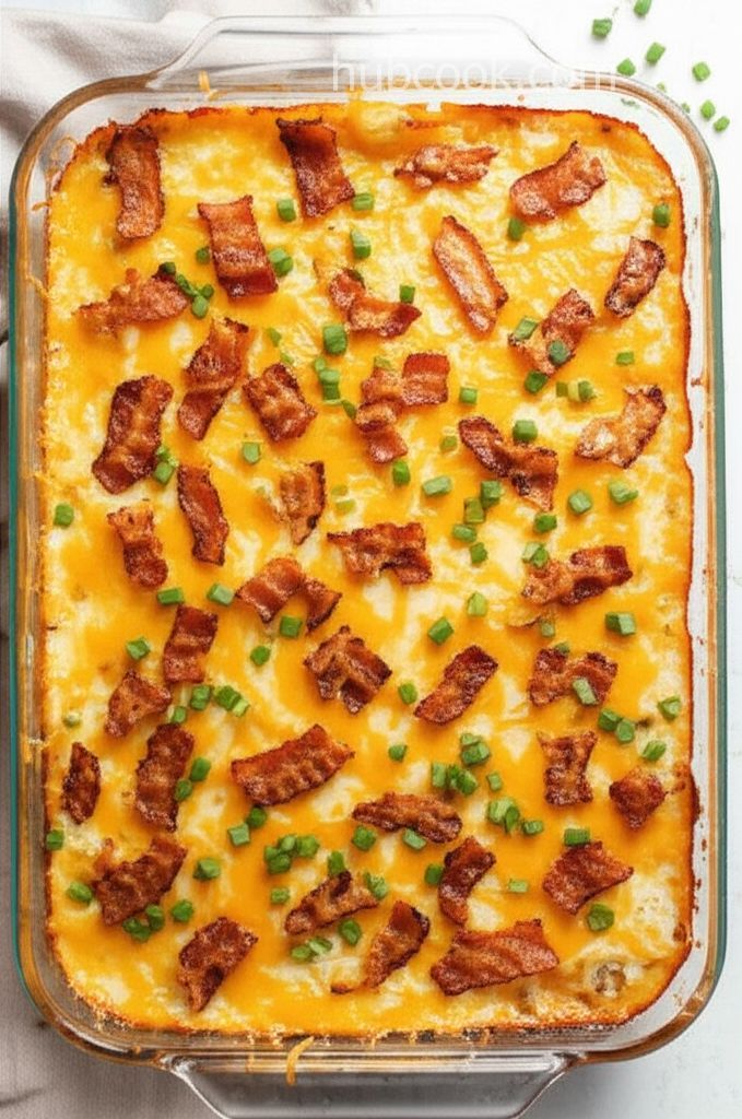 Easy Twice-Baked Potato Casserole