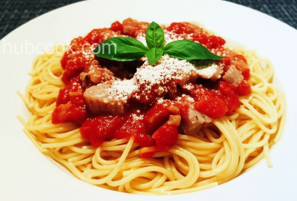 Enzo's Spaghetti all'Amatriciana