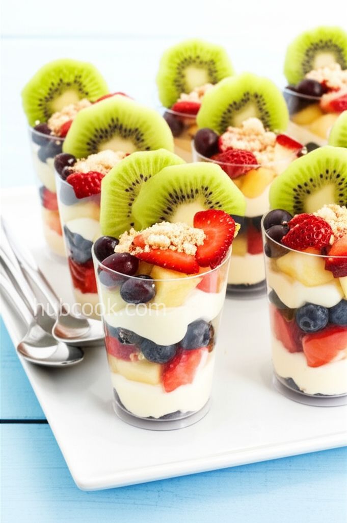 Fruit Pizza Trifles To Go