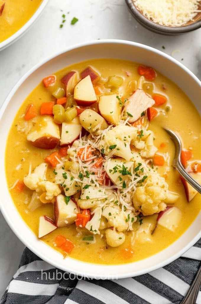 Nichole's Chicken Cauliflower Soup