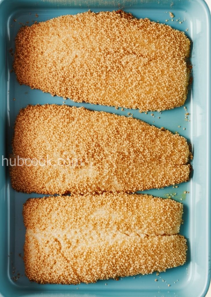 Oven Fried Buttermilk Halibut