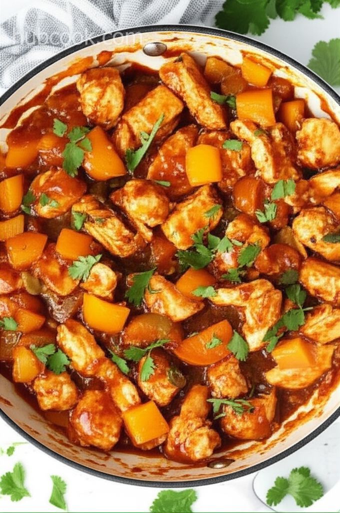 Peach Jalapeño Chicken