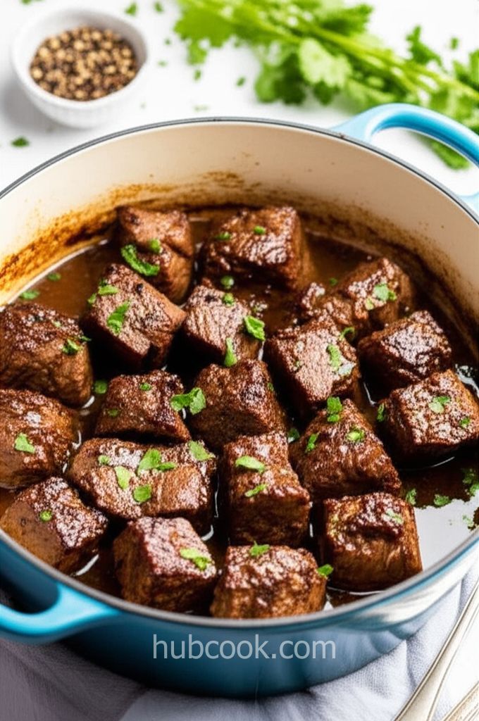 Pork in Wine Sauce