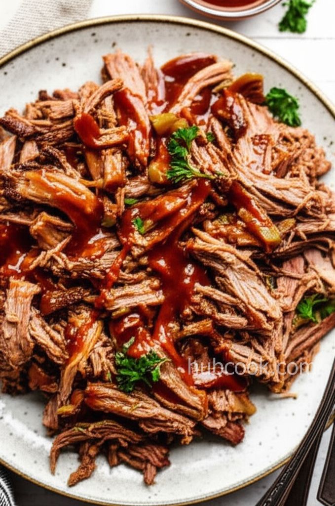 Slow Cooker BBQ Beef Brisket