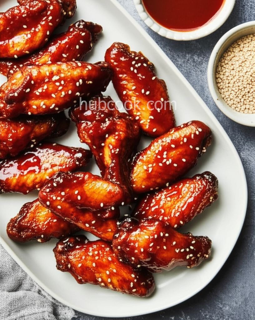 Spicy Ginger Chicken Wings