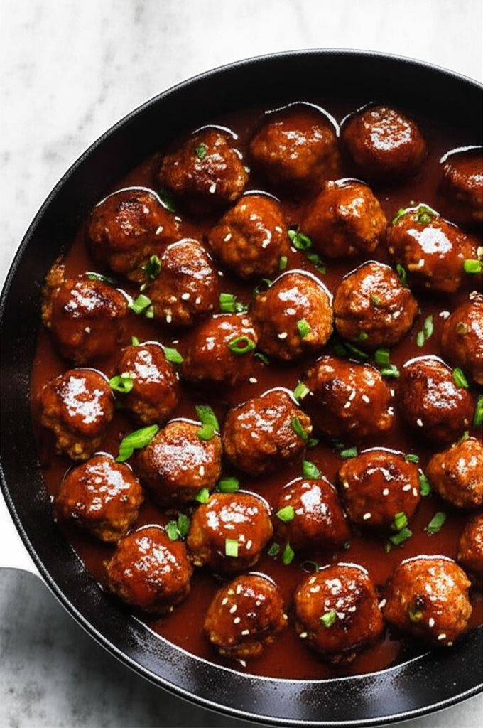 Spicy Orange Bison Balls