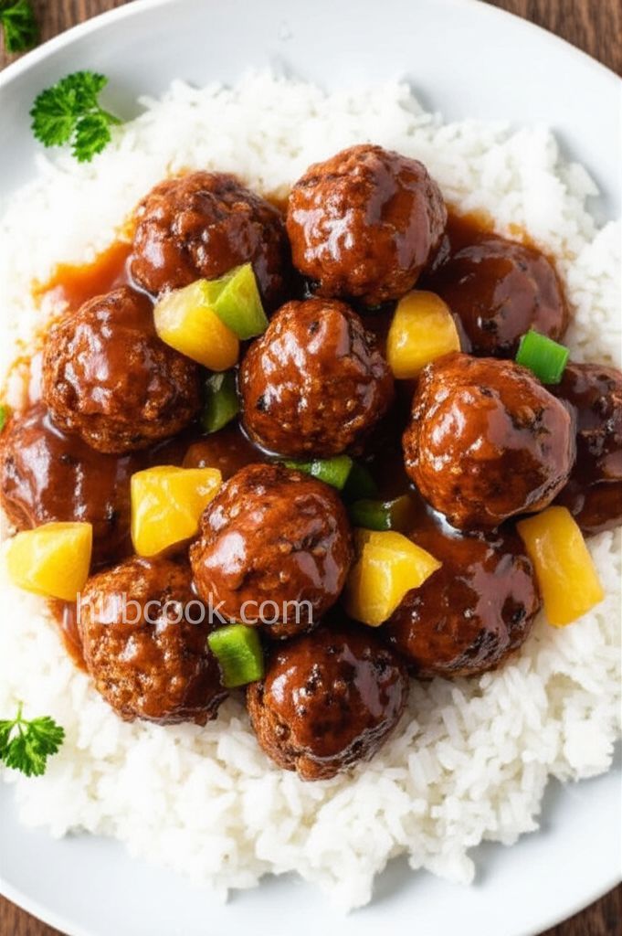 Sweet and Sour Meatballs IV
