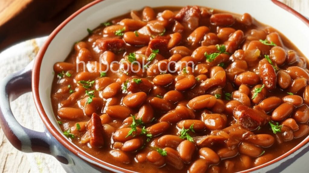 The Best Slow Cooker Baked Beans (Dad's Recipe)