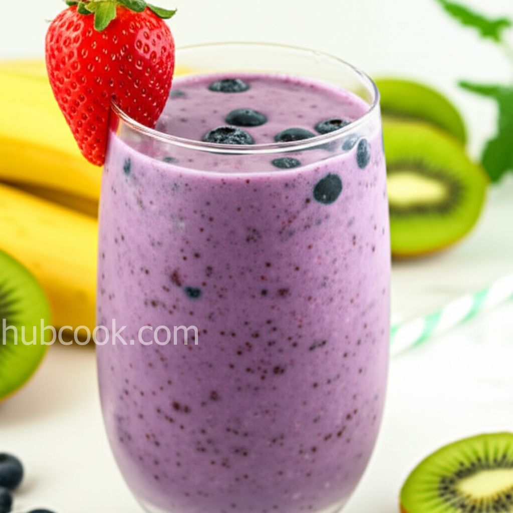 Triple Threat Fruit Smoothie