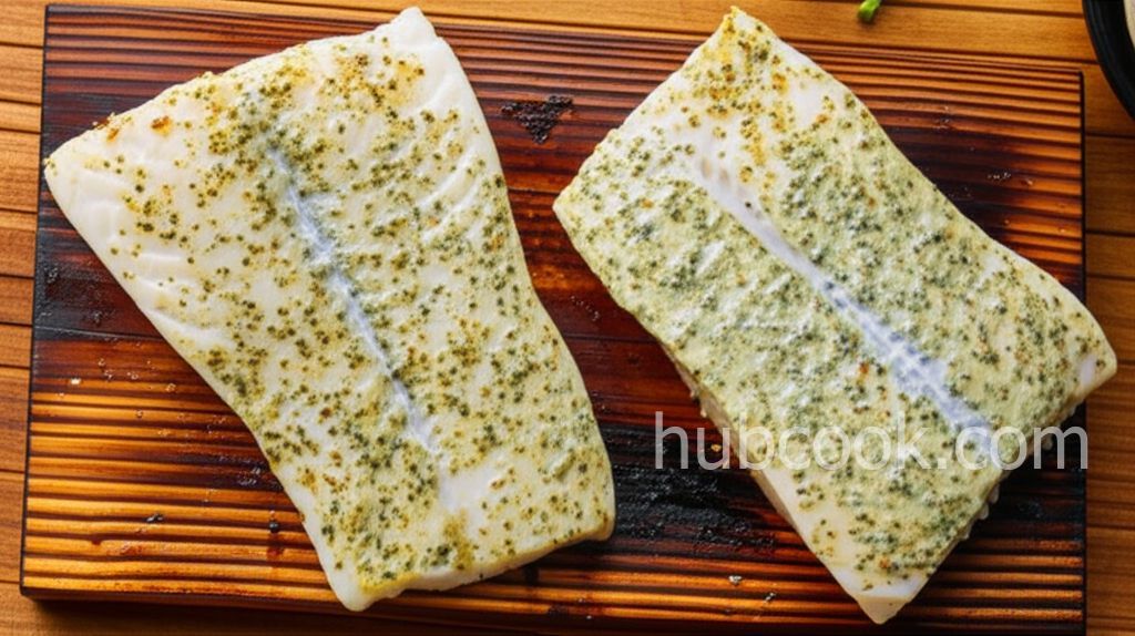 Trishie's Cedar Plank Cod