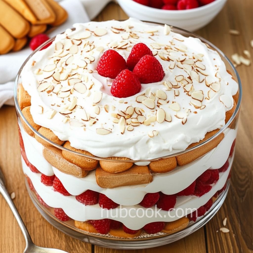 Vanilla Raspberry Trifle
