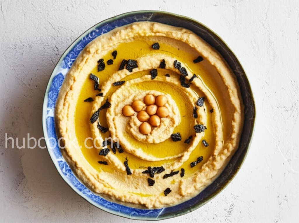 Wasabi and Soy Sauce Hummus