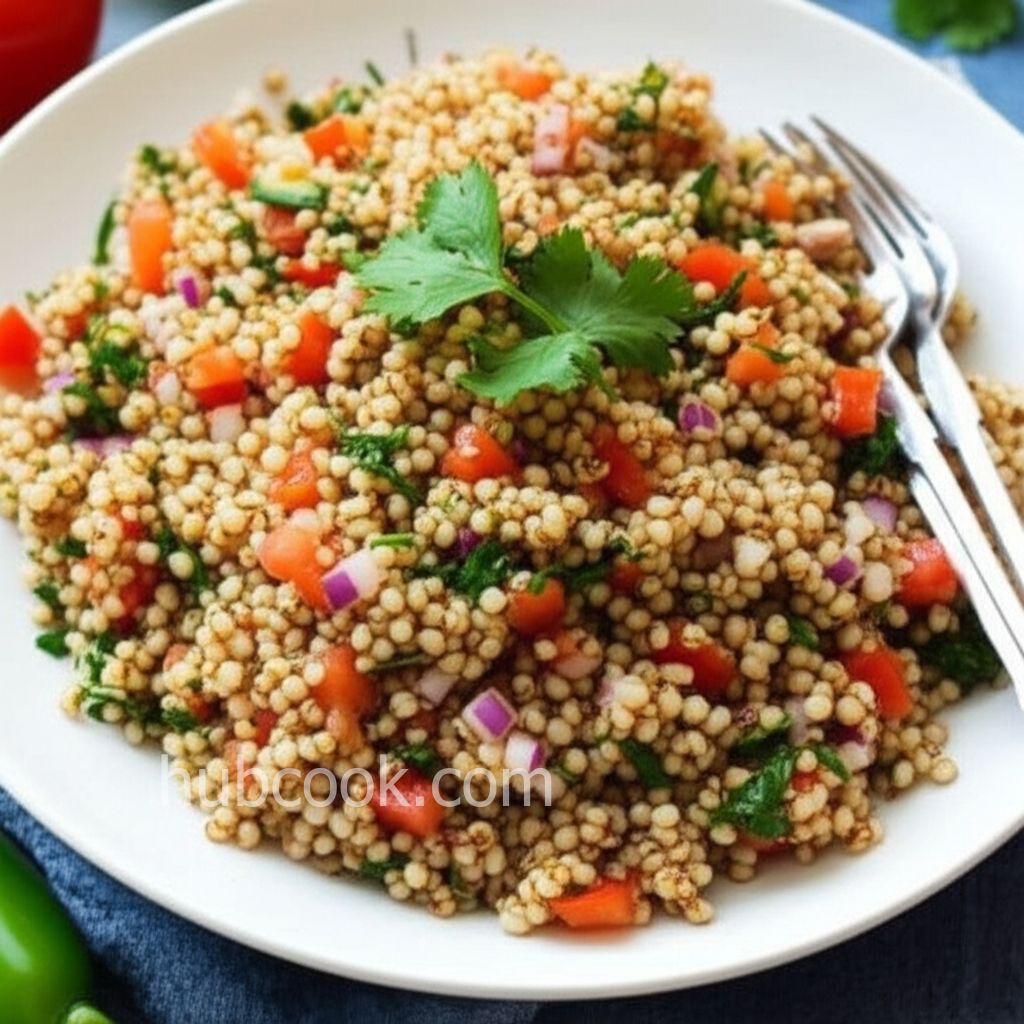 Zesty Whole Grain and Vegetable Salad