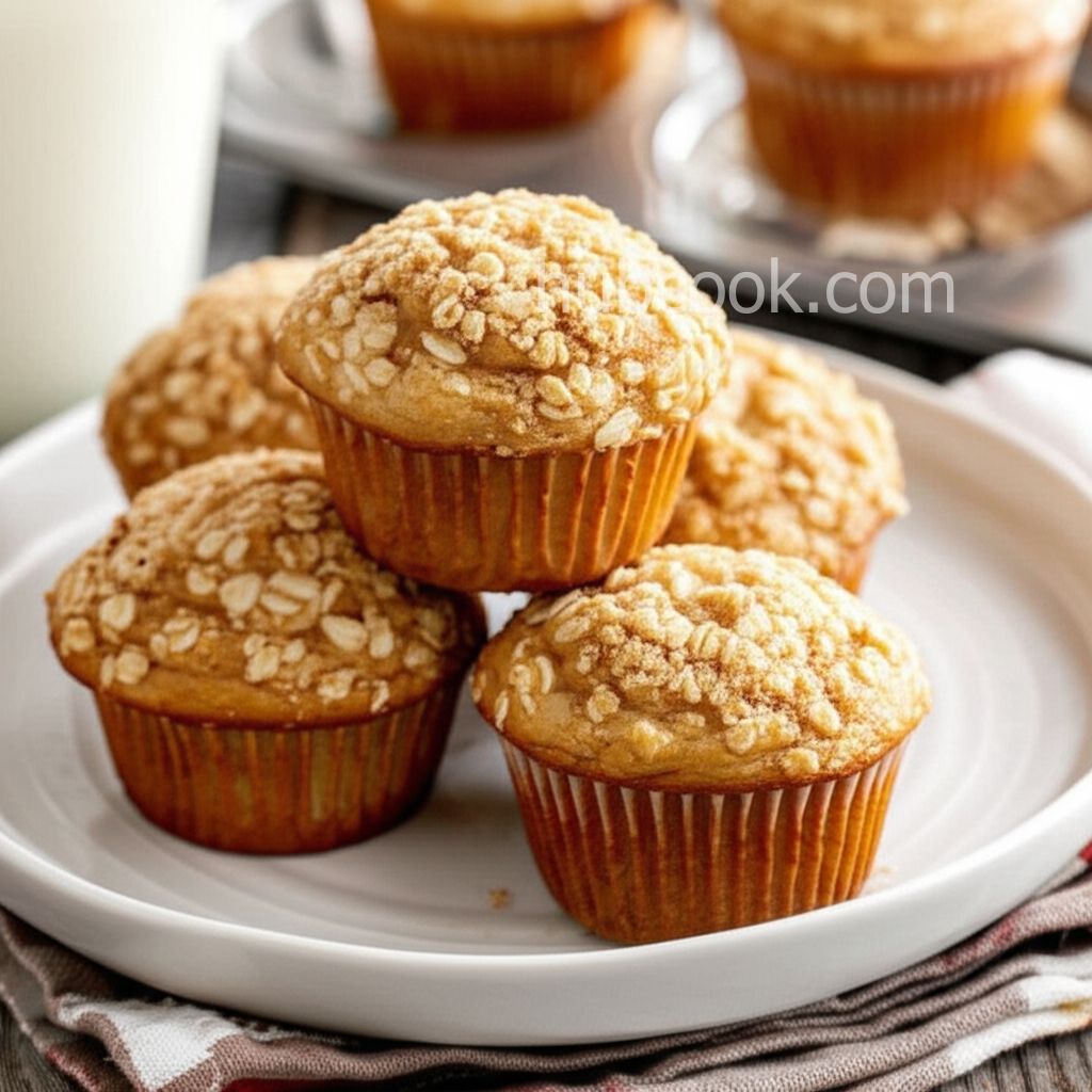 Brown Sugar Instant Oatmeal Muffins