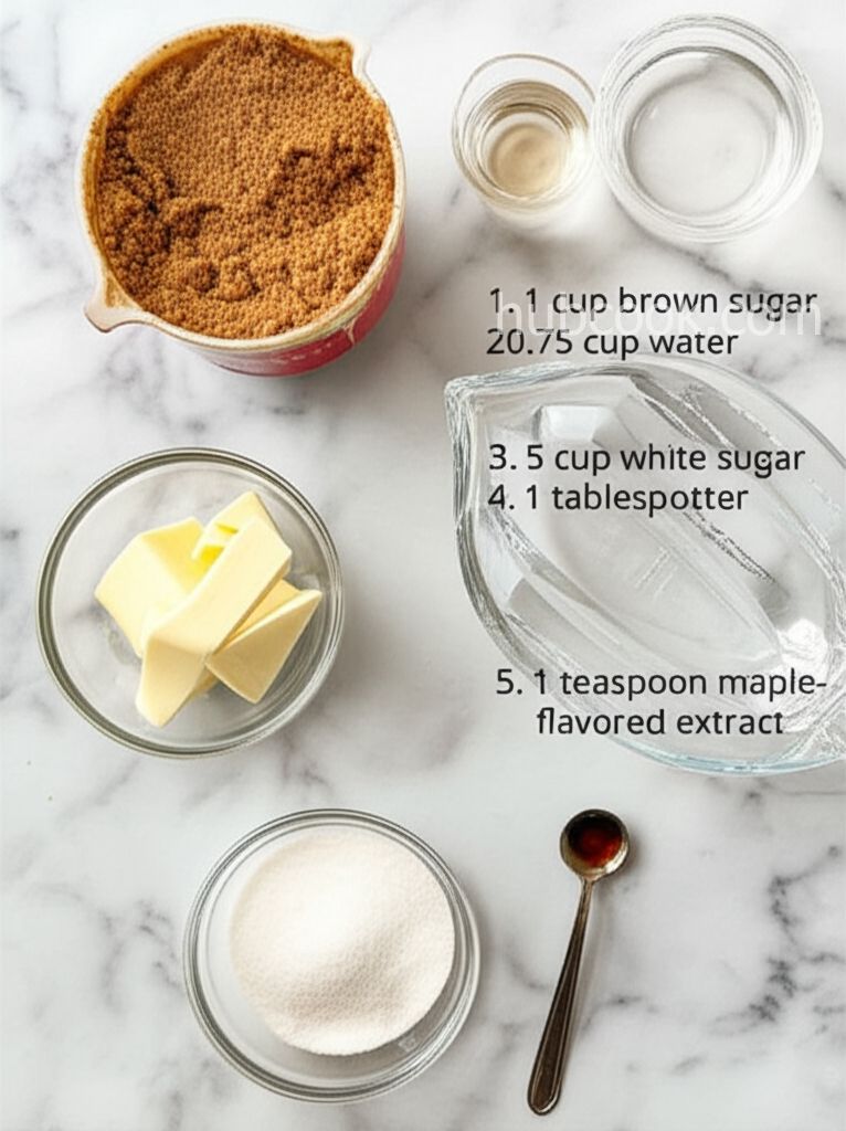 Buttery Maple Syrup