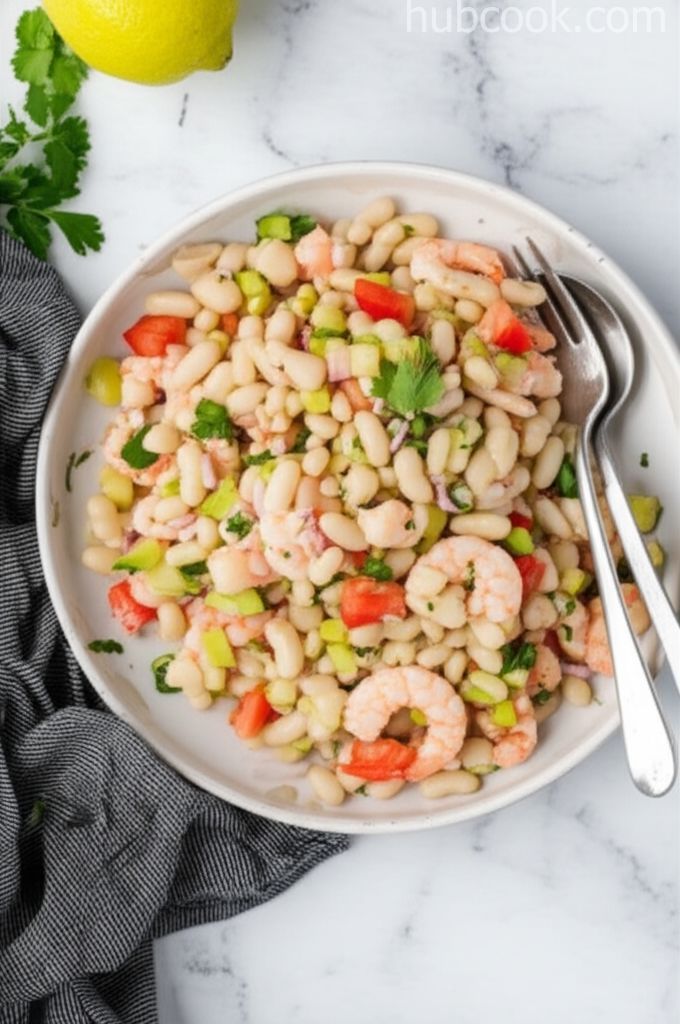 Cannellini Shrimp Salad