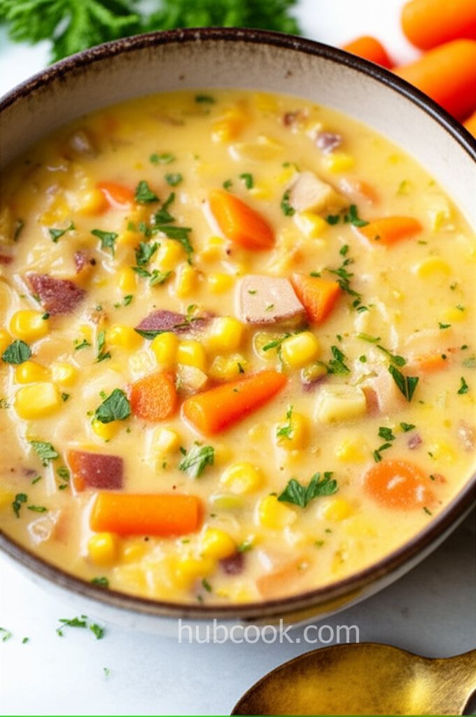 Chunky Corn Chowder (Vegan)
