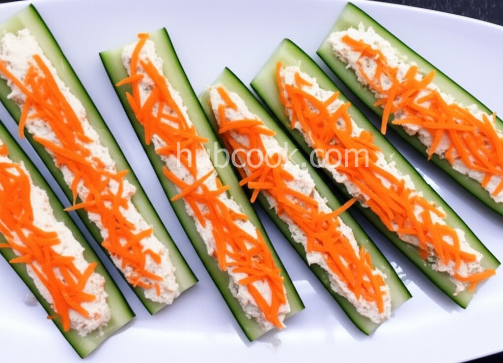 Cream Cheese 'n Herb Cucumber Bites