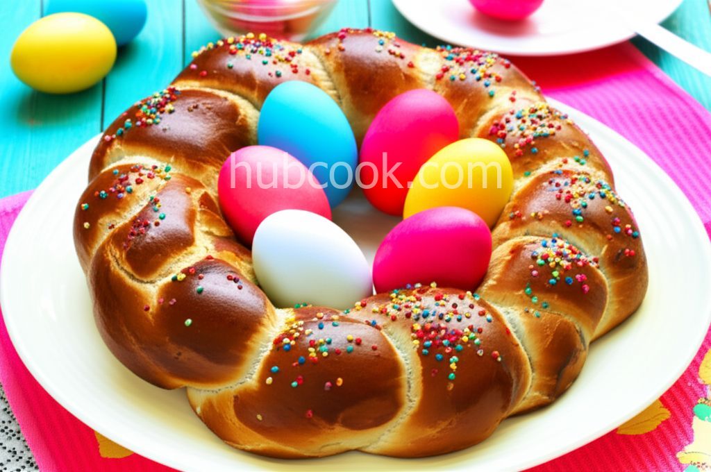 Easter Bird's Nest Bread