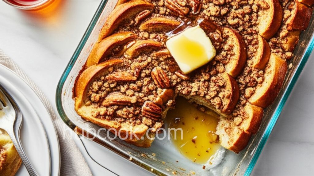 Grandma Re's Baguette French Toast Casserole