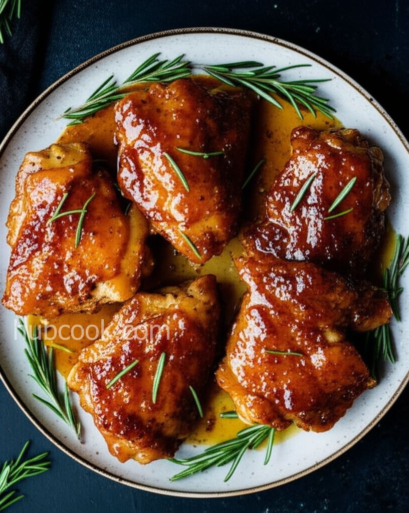 Honey-Mustard Chicken Thighs