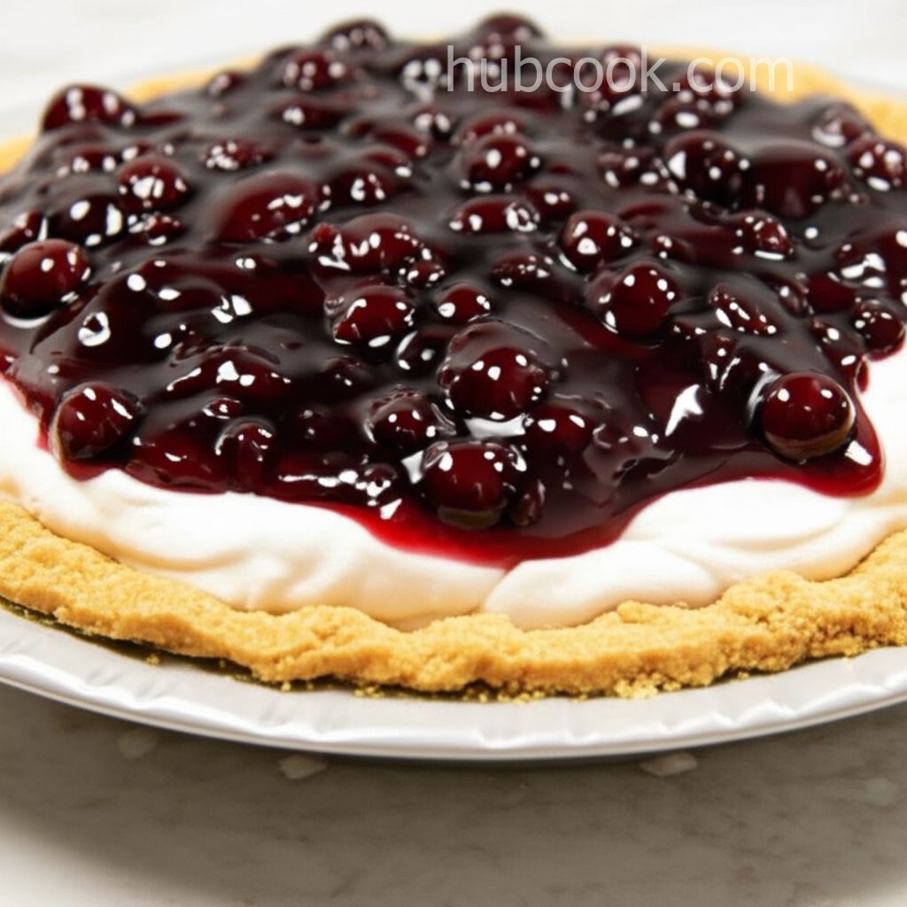 Huckleberry Cream Cheese Pie