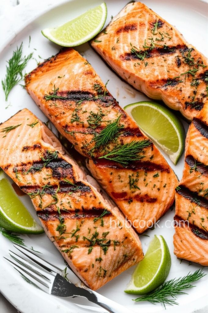Lime-Marinated Grilled Salmon