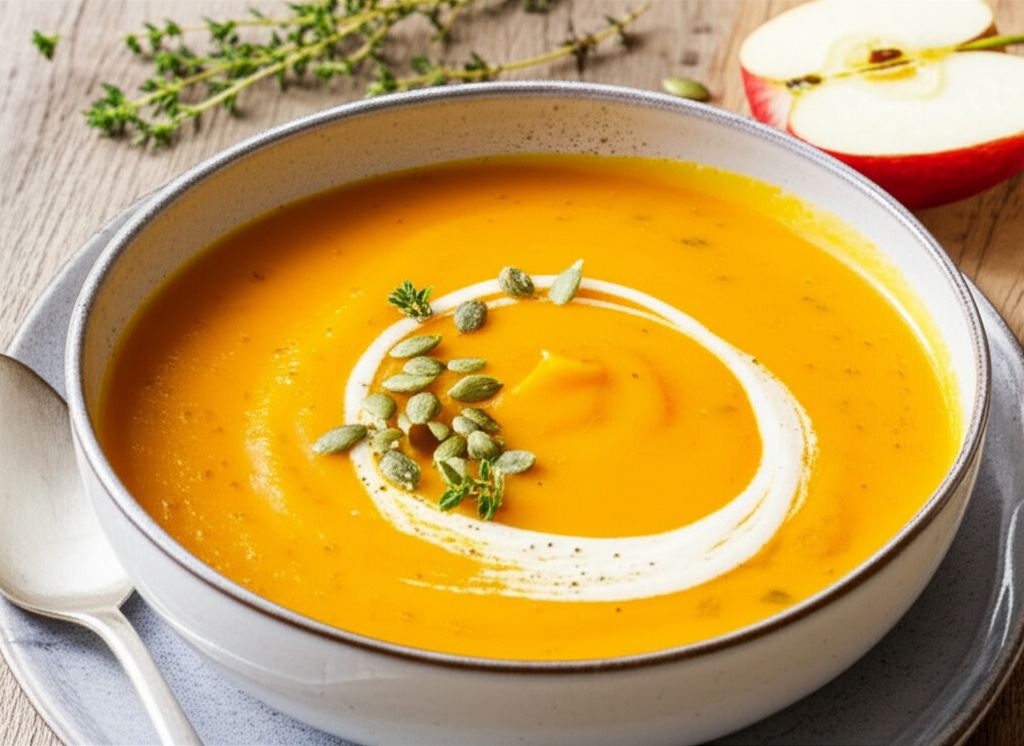Nancy's Butternut Squash and Apple Soup
