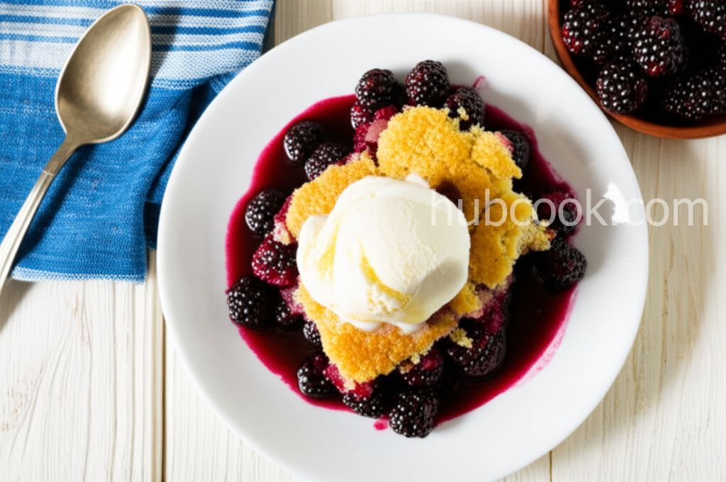 Pop's Blackberry Cobbler