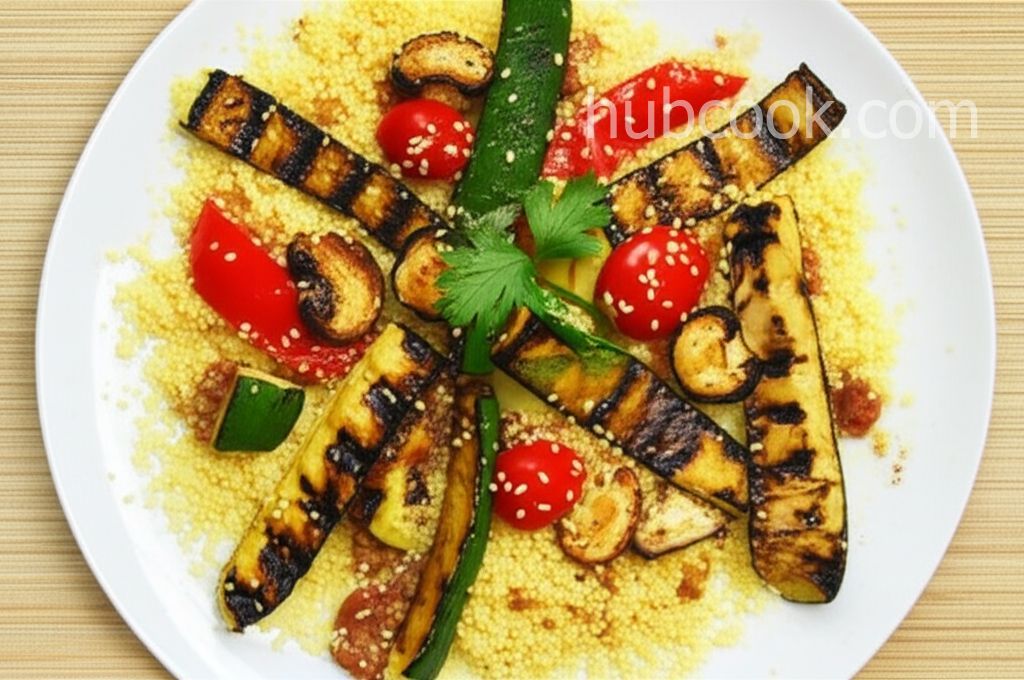 Roasted Veggies with Couscous