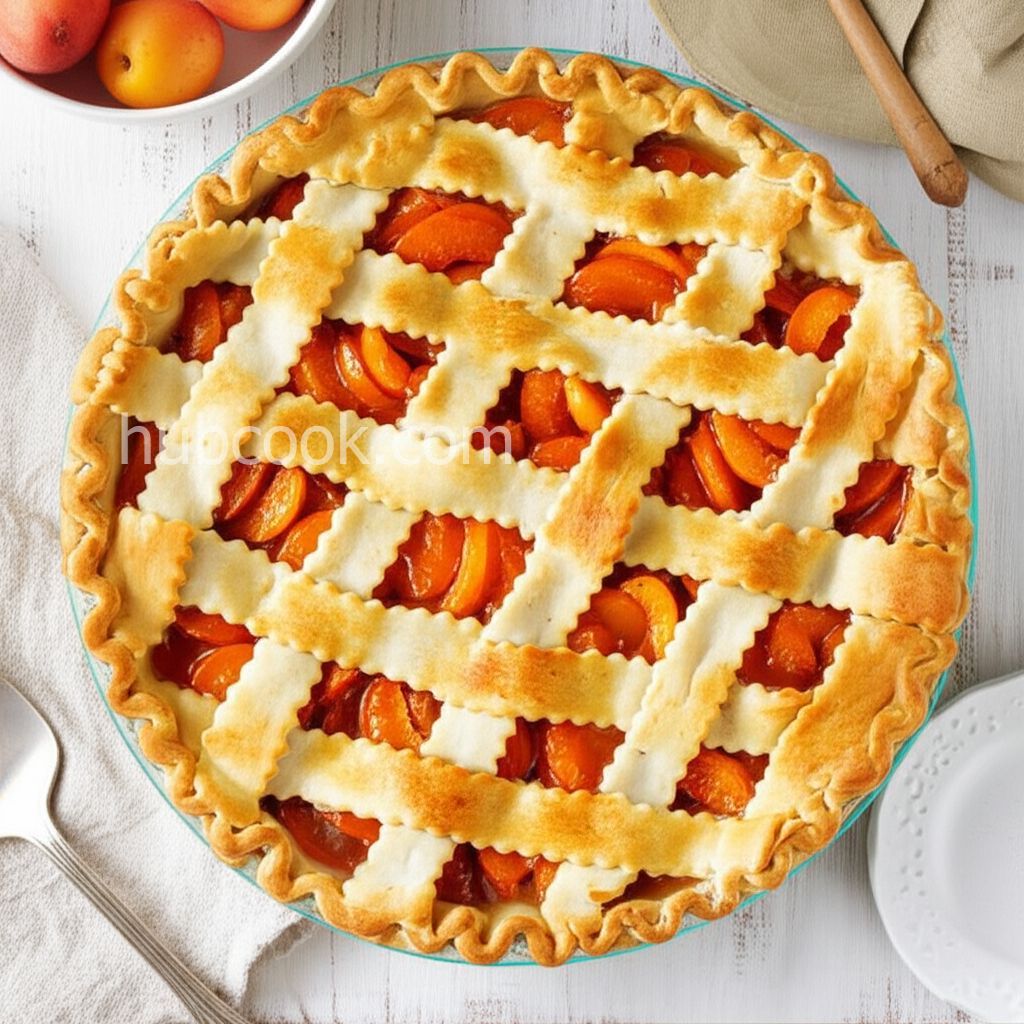 Rustic Apricot Pie