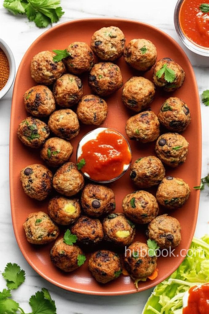 Southwestern Mini Turkey Meatballs