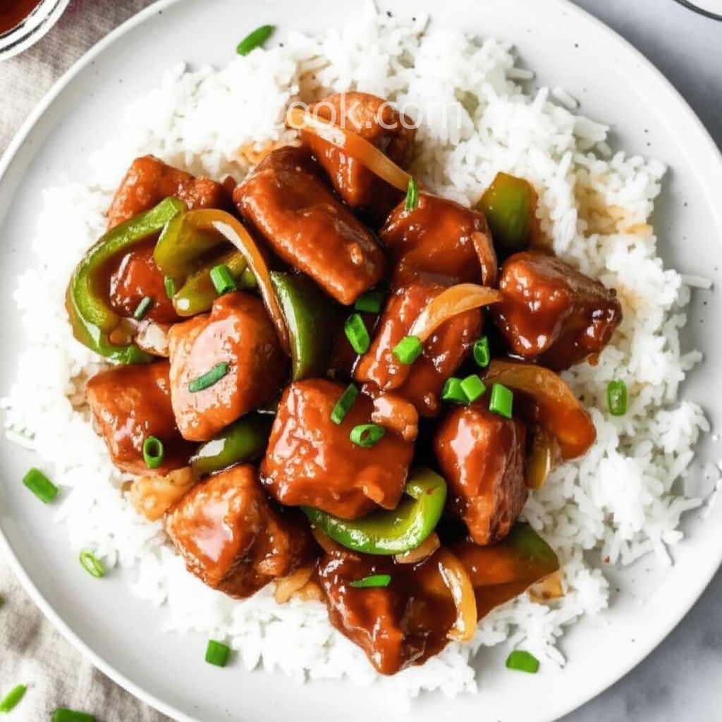 Sweet and Sour Pepper Pork