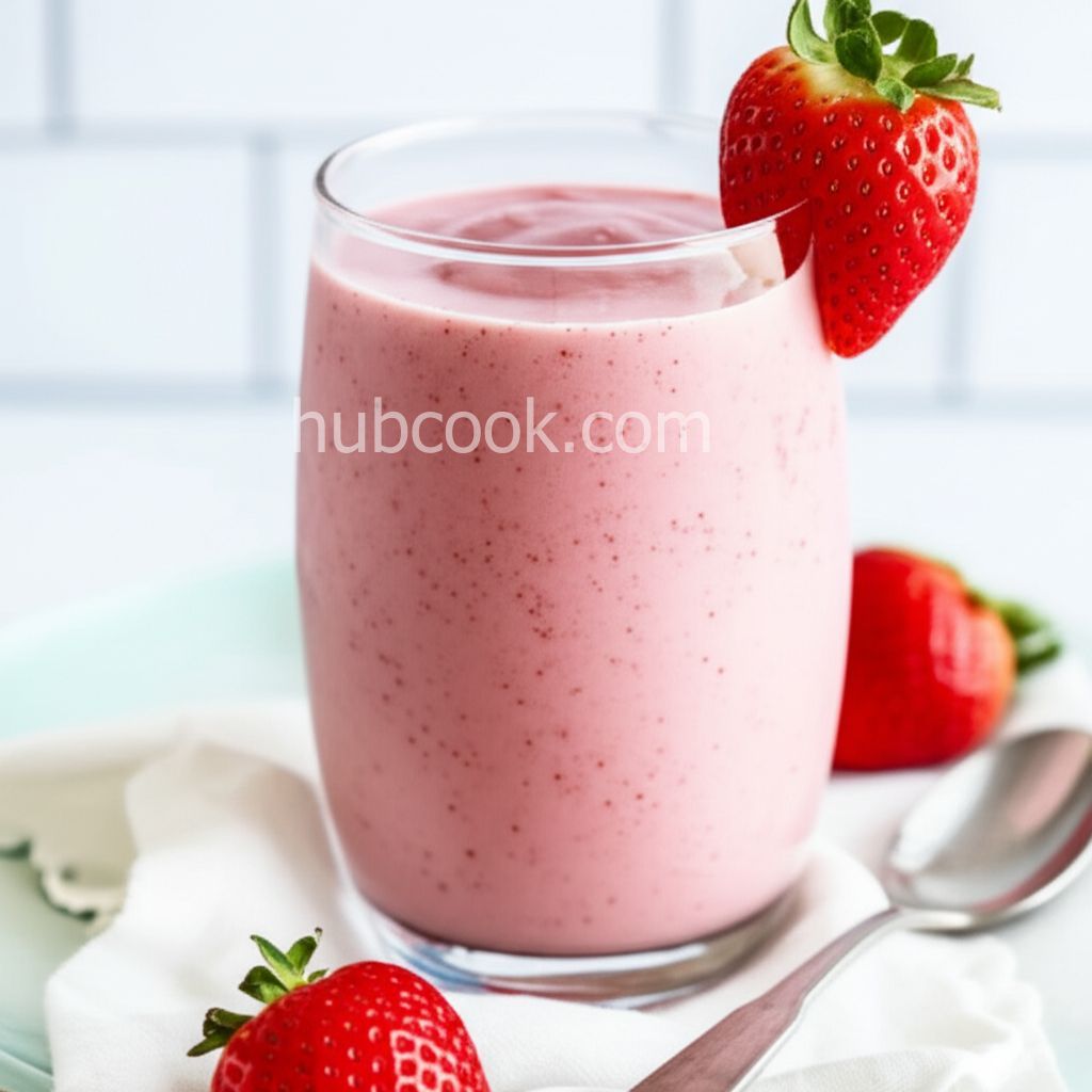 Tasty Strawberry Smoothie