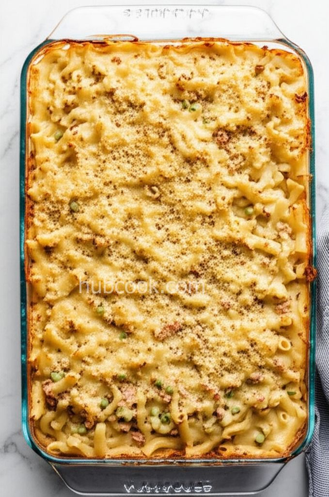 Tuna Noodle Casserole with Bechamel Sauce