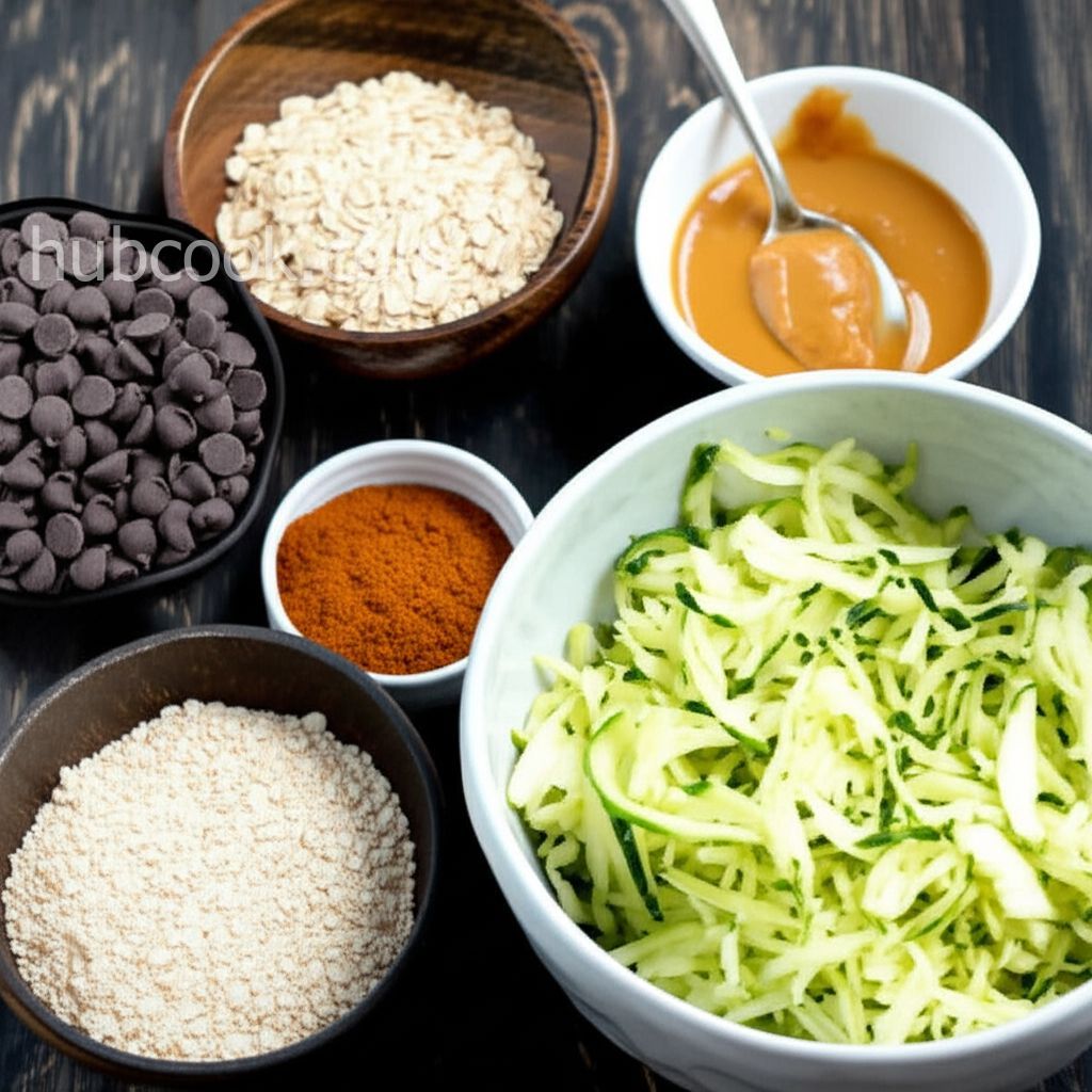 Zucchini Chocolate Oatmeal Bites