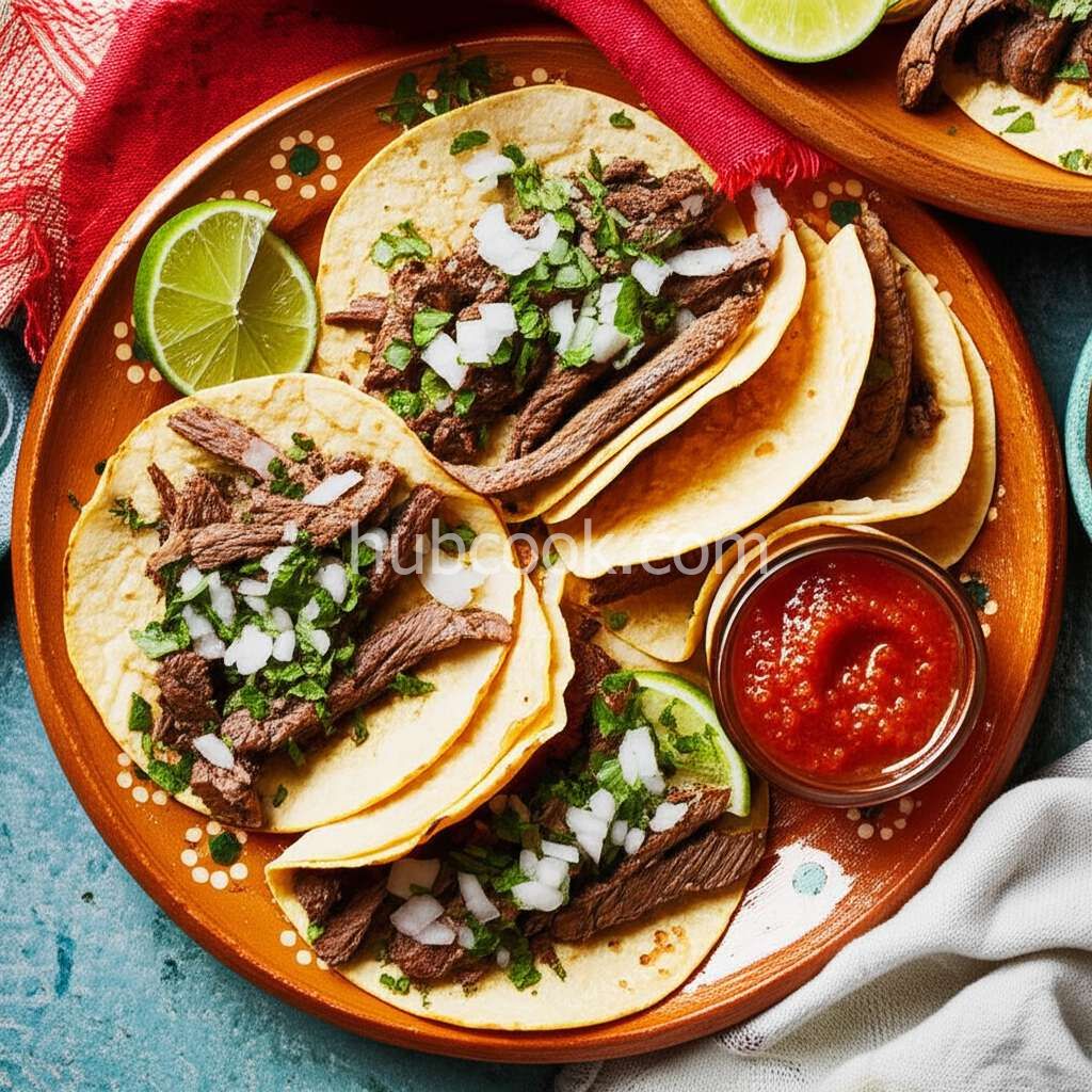 Authentic Baja-Mexican Street Tacos (Carne Asada)