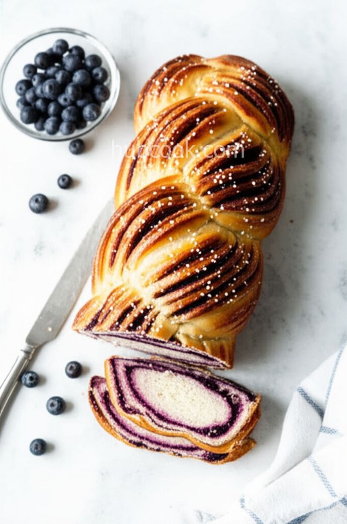 Blueberry Babka Braid