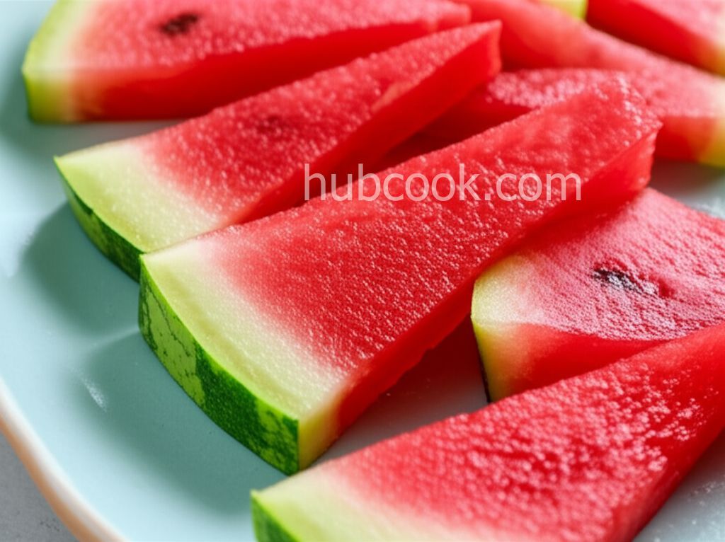 Chewy Watermelon Rind Candy