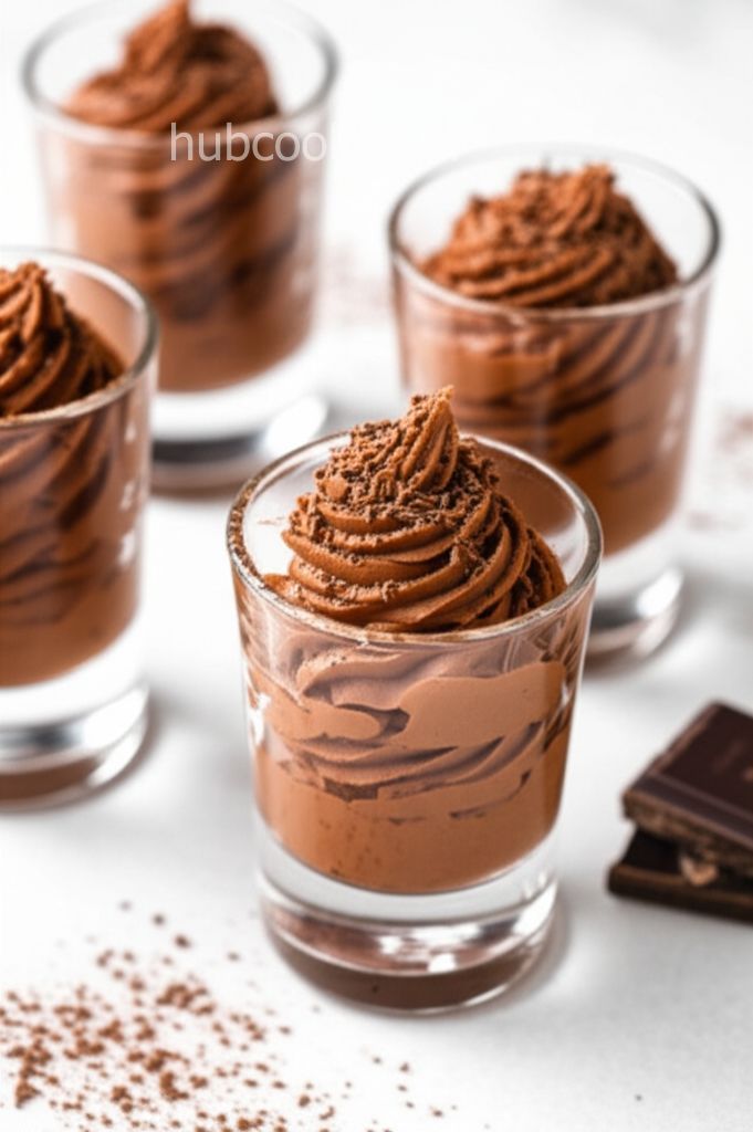 Chocolate Mousse with Cocoa Powder