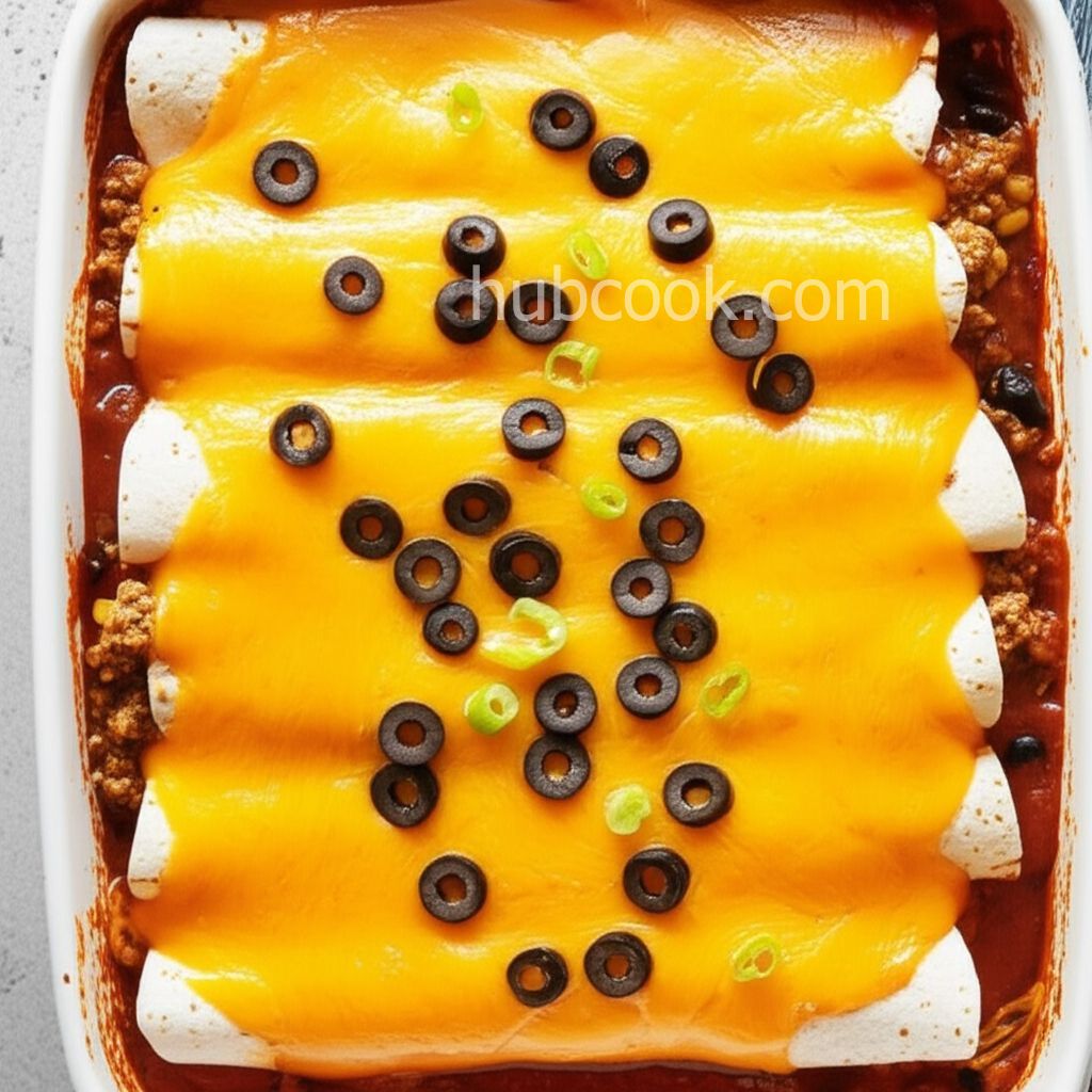 Creamy Beef Enchiladas
